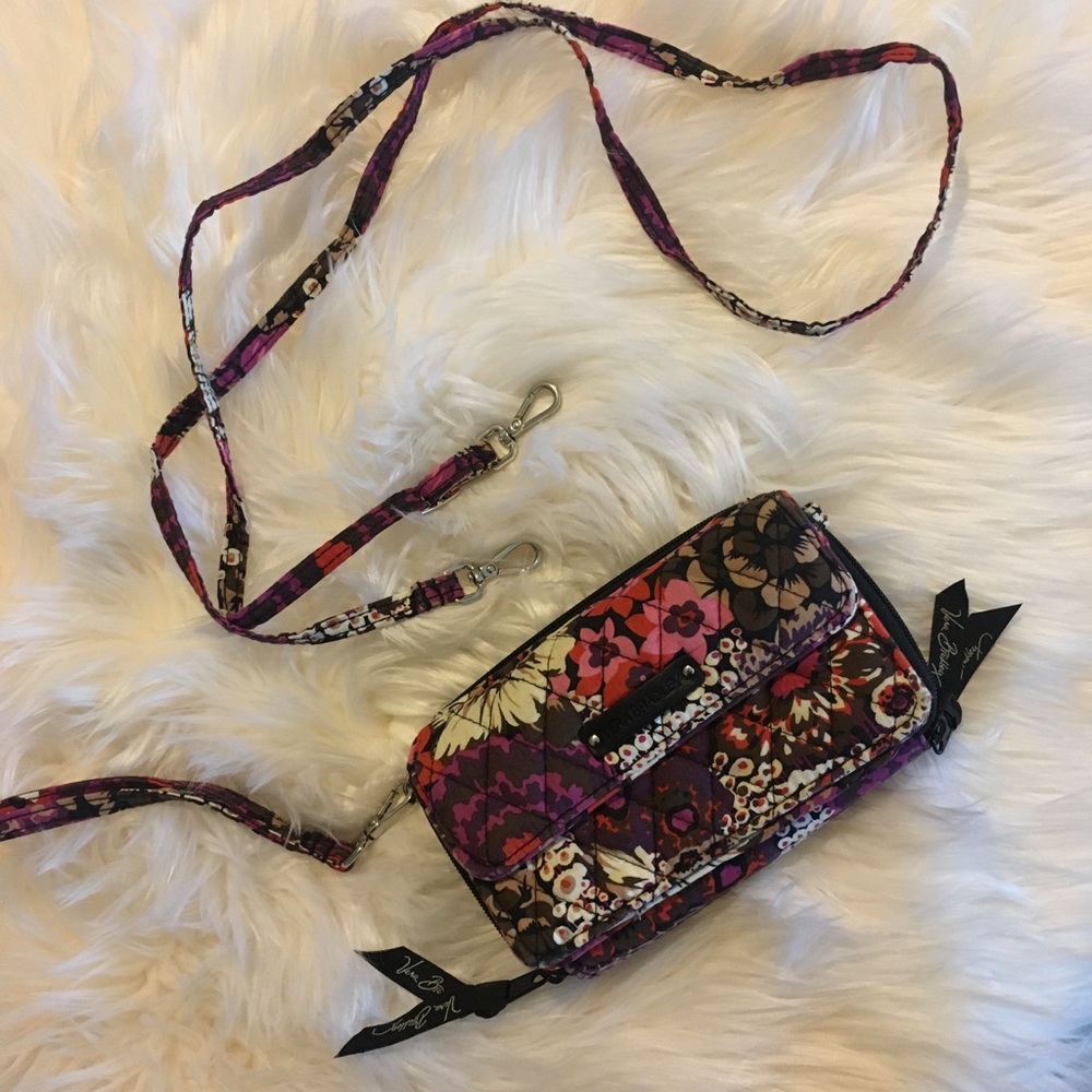 All in one wallet/crossbody bag